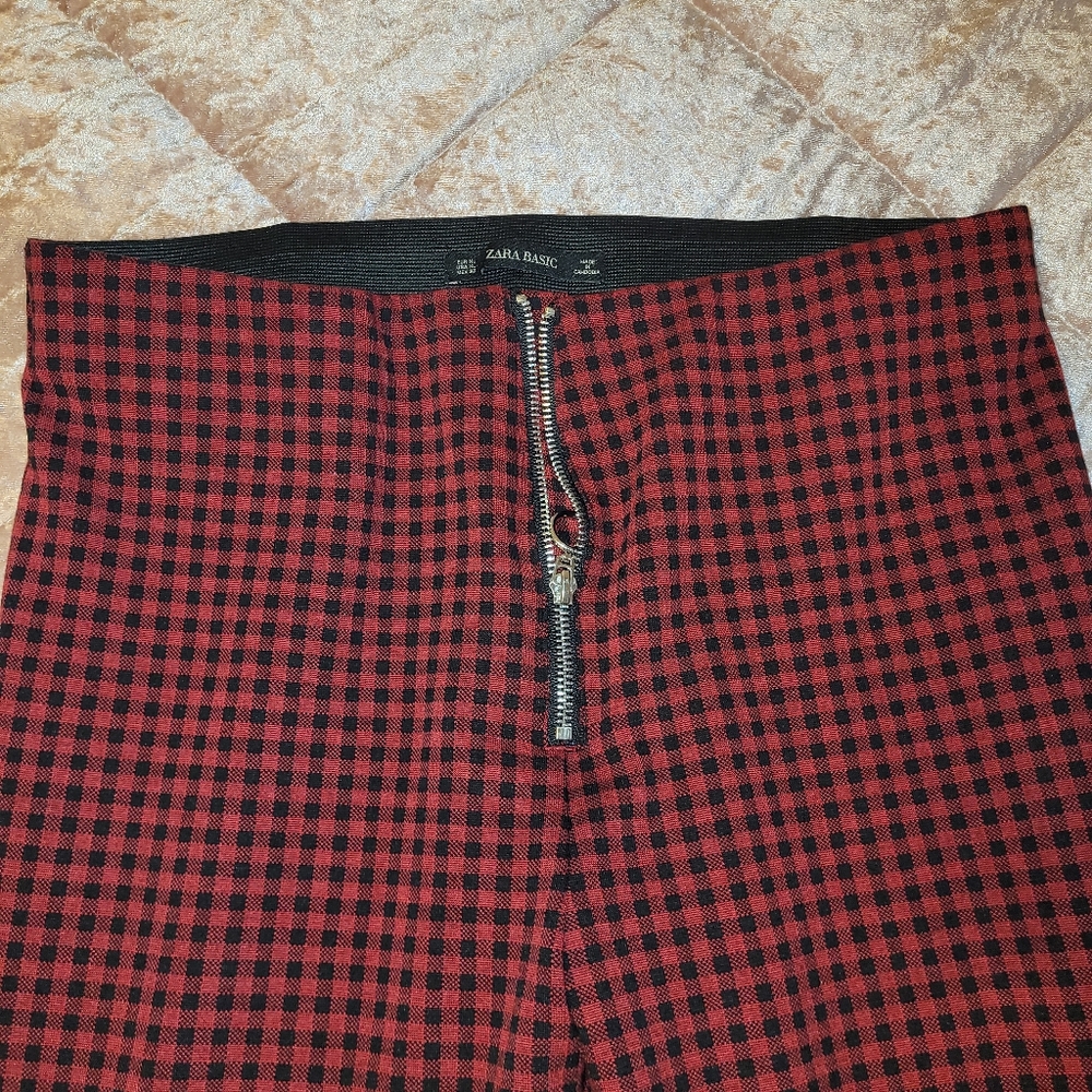 Zara size:XL stretch pants zip front
